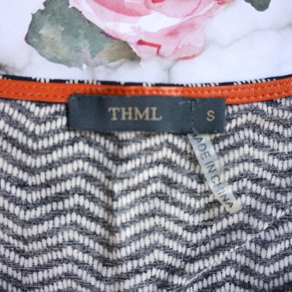 THML Chevron Dress - Picture 5 of 5